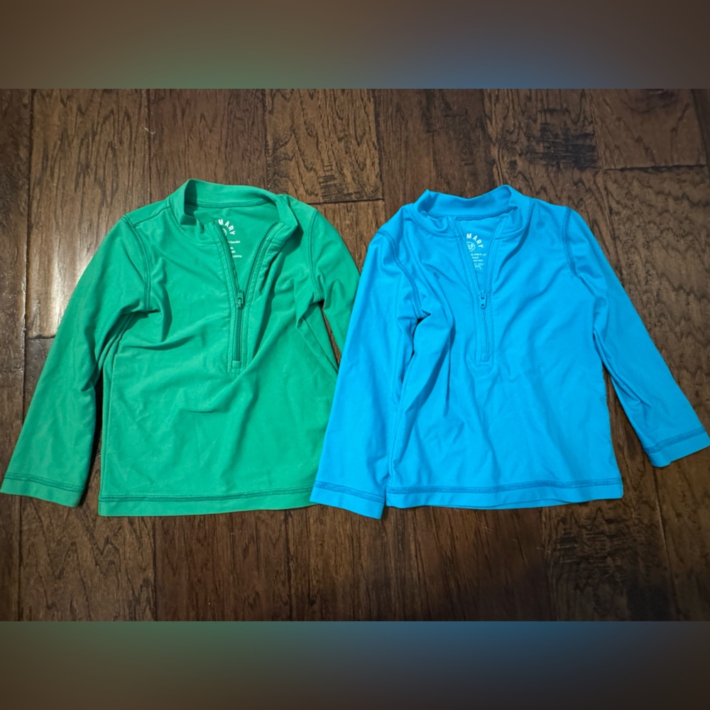 Primary Rash Guards - Set of 2